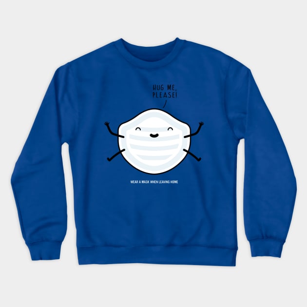 Hug me, please! Crewneck Sweatshirt by opippi